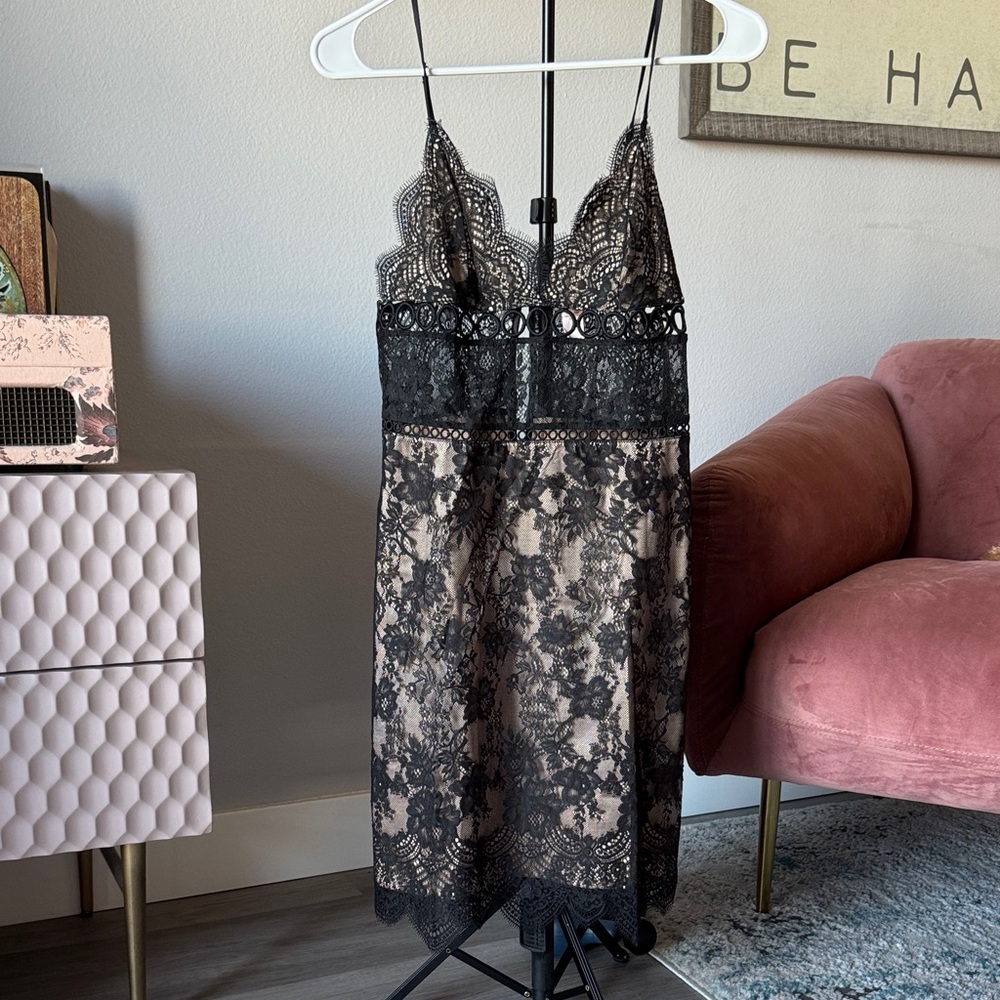 Lace Slip Dress (Set of Two)